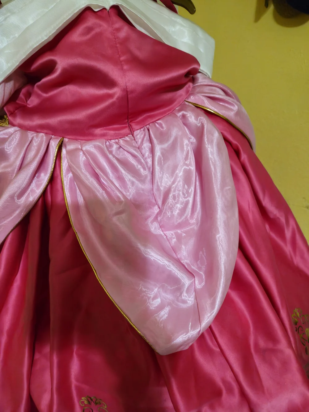 Disney Hot Pink and Gold Princess Dress Costume - Picture 3 of 5